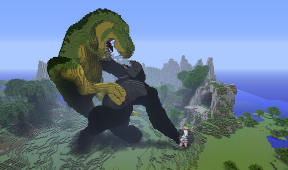 minecraft king kong