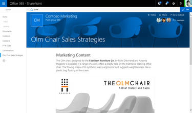 SharePoitnt page experience