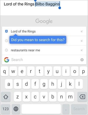 privatei gboard search