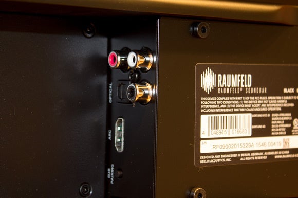 raumfeld soundbar ports