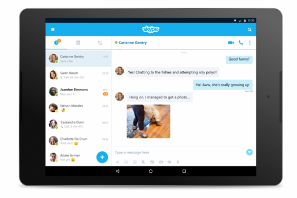 Сведения для входа не распознаны skype android