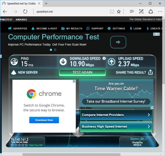 Speedtest