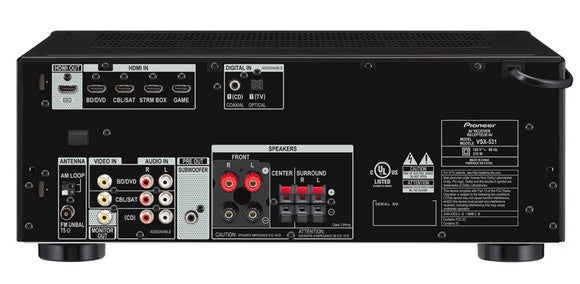 vsx 531 back