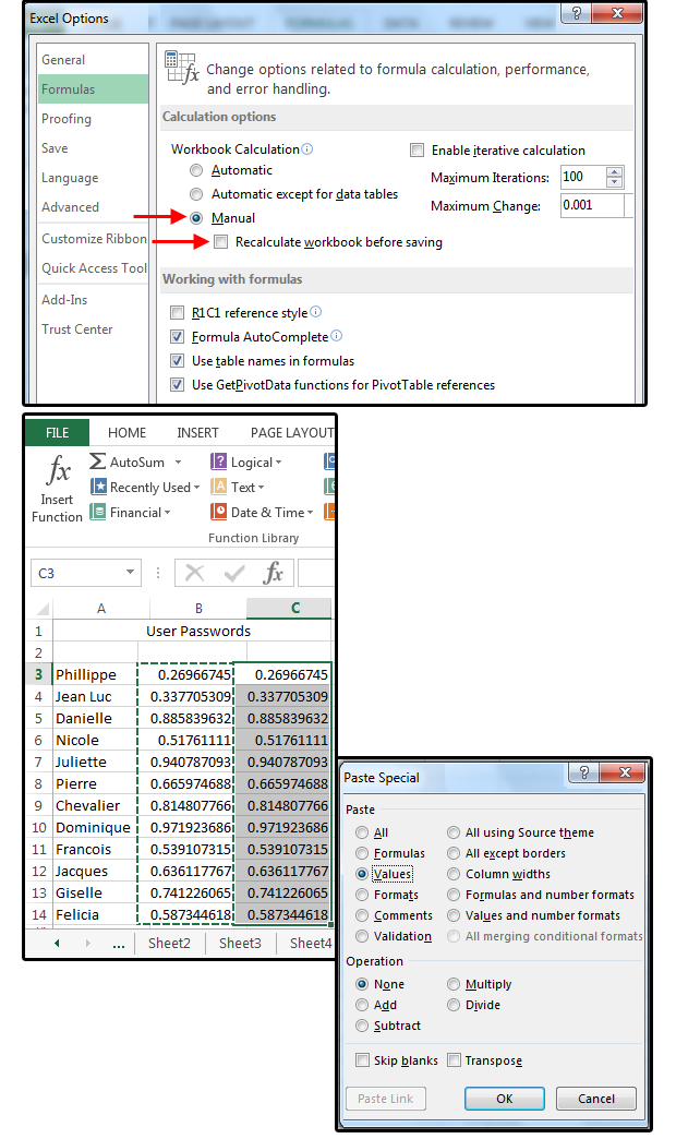 Random Number Picker Excel