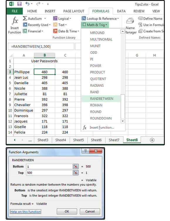 Excel tips: 6 slick shortcuts, handy functions and random-number ...