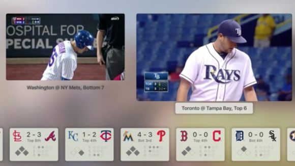 appletv mlb side by side