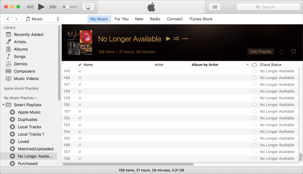 When No Longer Available Strikes In Icloud Music Library Macworld