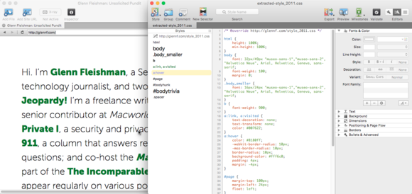 mac html editor with live preview