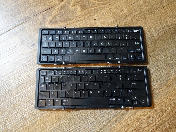 EC Tech Keyboard - Unfolded