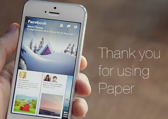 Pay for paper facebook app