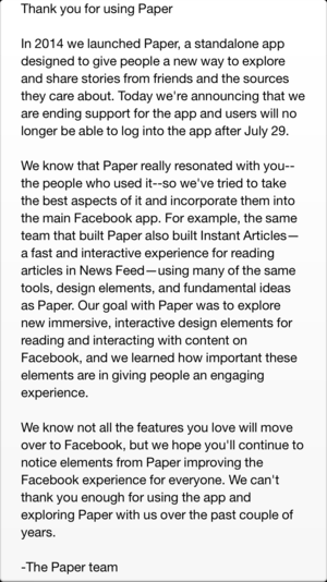 facebook paper rip