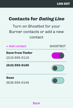 ghostbot contacts