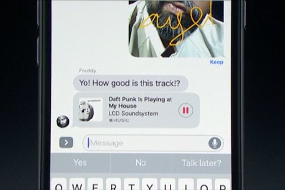 ios 10 visual links in messages