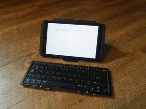 Jorno keyboard unfolded view