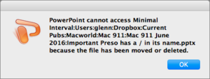 mac911 cant access file