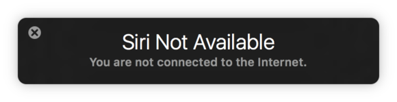 macos siri not available