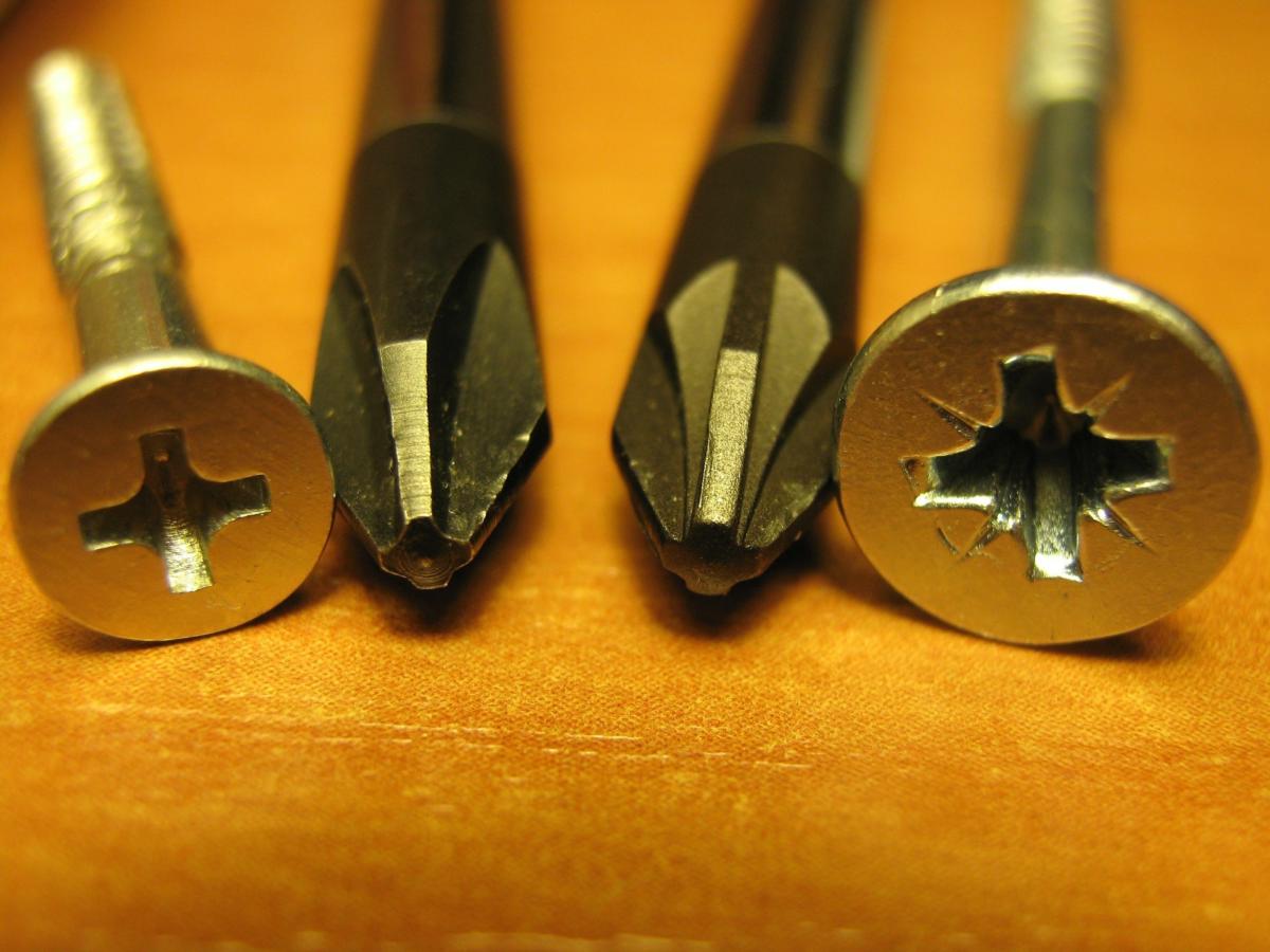 tools, screws and screwdriver 