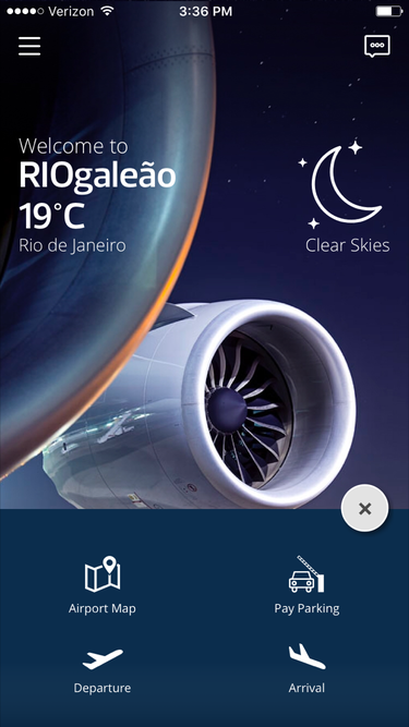 riogaleo airport mobile app
