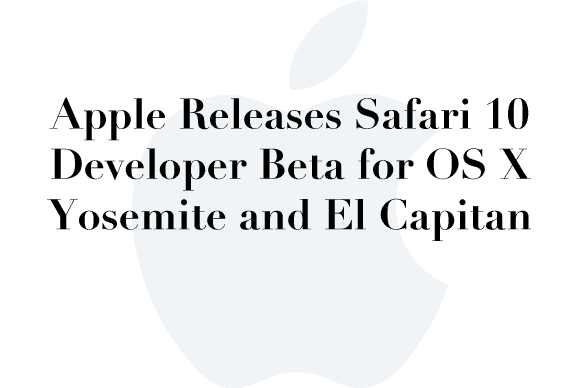 safari beta yosemite elcap
