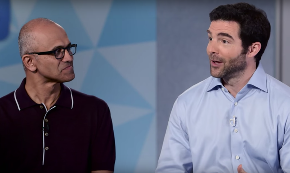 Microsoft LinkedIn satya nadella jeff weiner