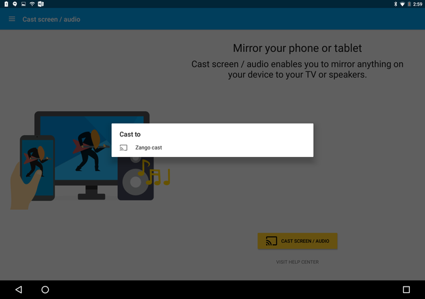 screencasting: Chromecast on Android 2