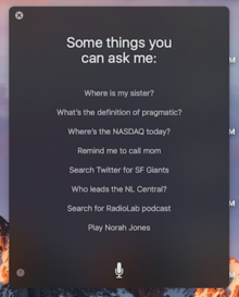 Things you can ask Siri