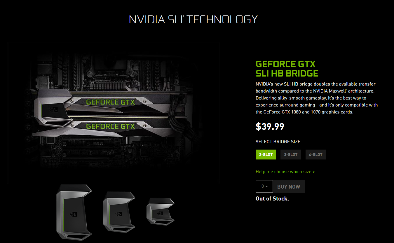 Tested The Payoff In Buying Nvidia S 40 Sli Hb Bridge Pcworld