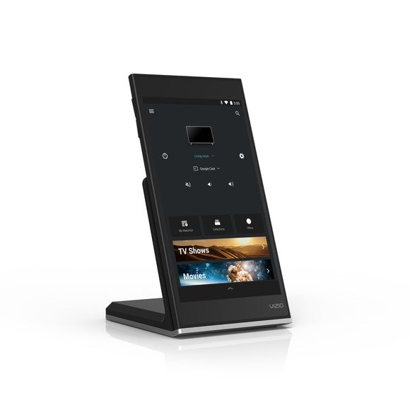 smartcast p series tablet remote w wireless charging dock hero