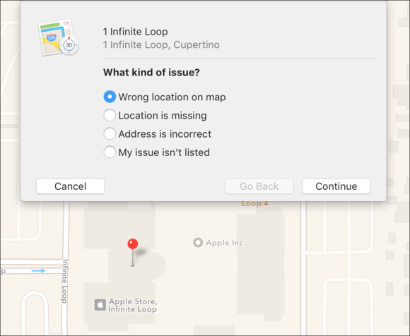 submit correction