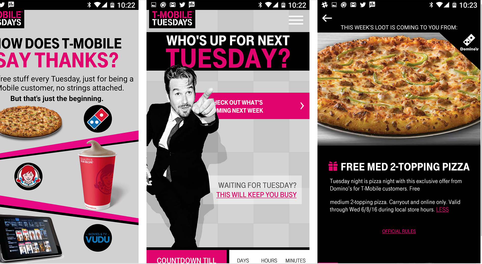 TMobile offers free stock, pizza, movie rentals, and more in latest