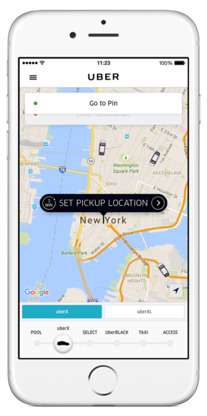 uber pickup ny