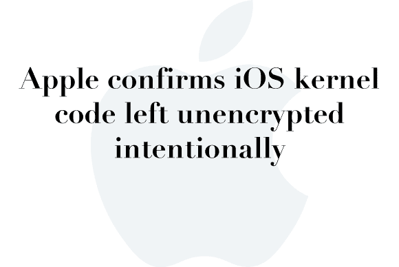 unencrypted ios
