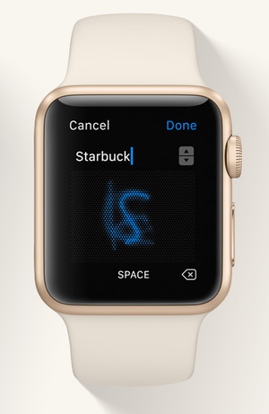 watchos3 scribble