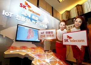sk telecom lorawan iot network