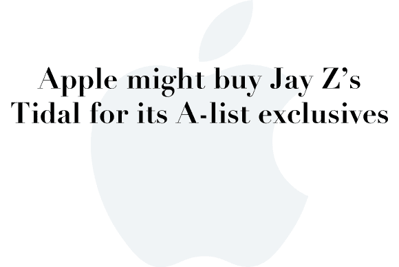 apple tidal rumors