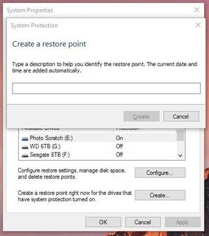 Windows Restore