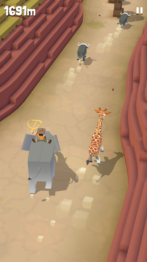 Savannah Rodeo Stampede: capture animais em jogo gratuito - Outer Space