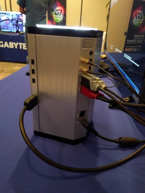 Gigabyte Brix Gaming UHD Back View