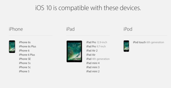 ios 10 compatibility