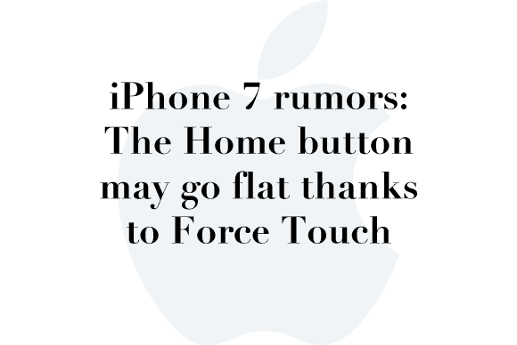iphone 7 rumor home button