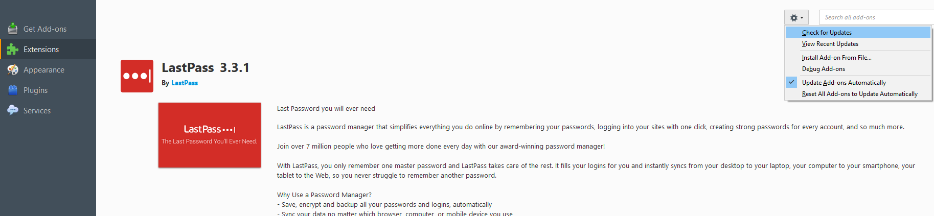 lastpass for firefox download