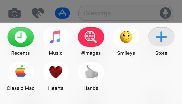 messages ios 10 imessage app drawer