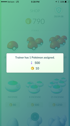 pokemon go rewards