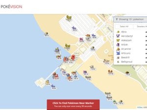 seattle google map for pokemon go