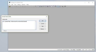 set symbol file path 02