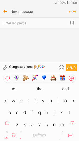 swift emoji keyboard