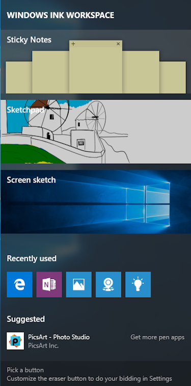 windows 10 au ink