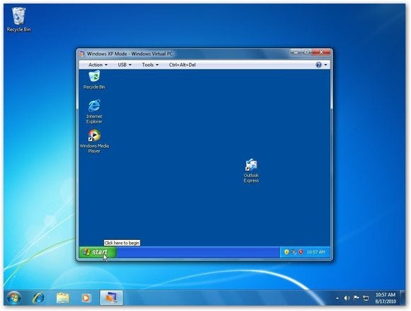 windows xp mode windows 7