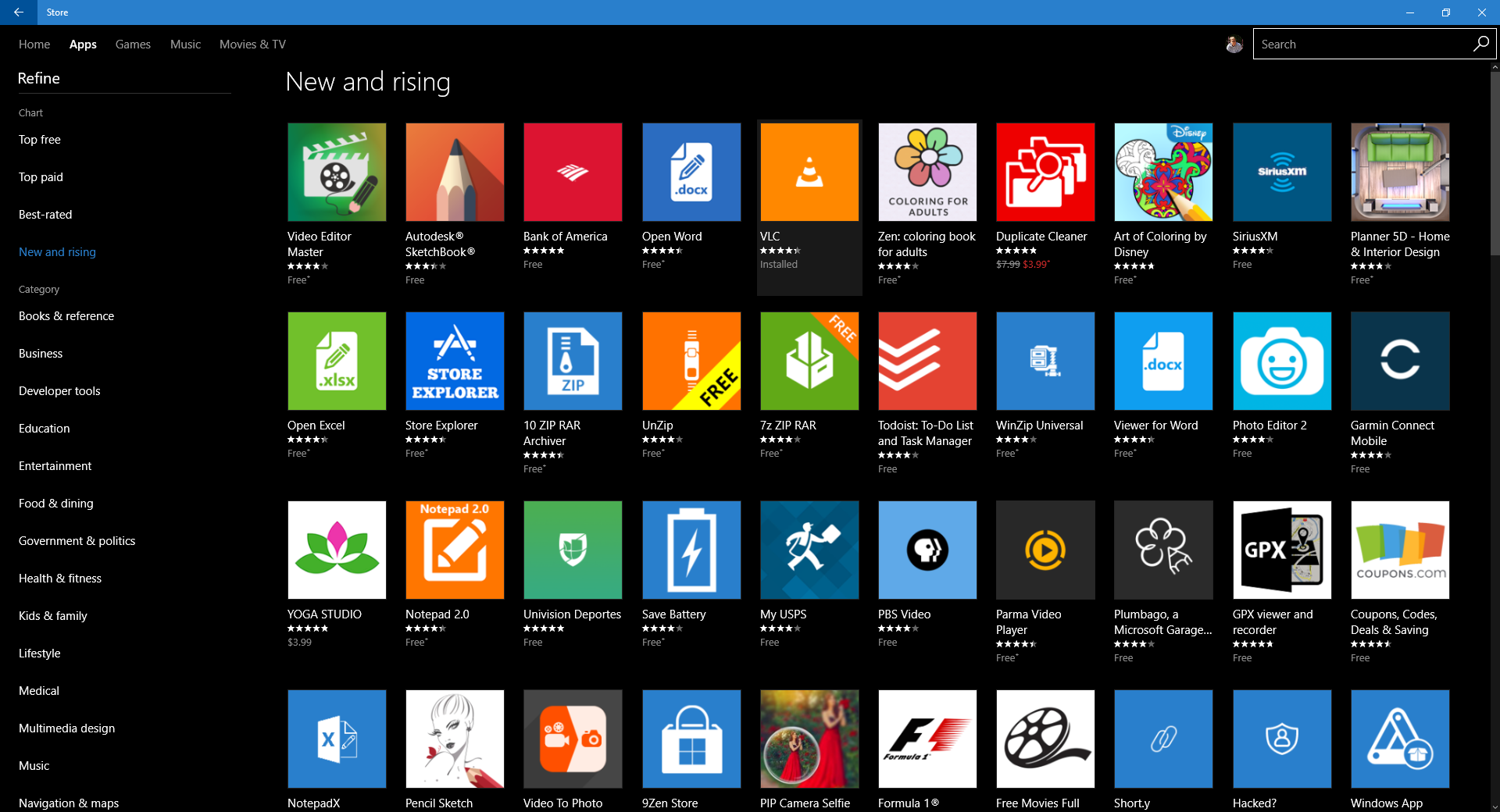 where are windows 8 downloaded apps stored