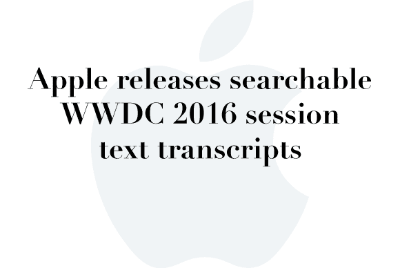 wwdc transcripts